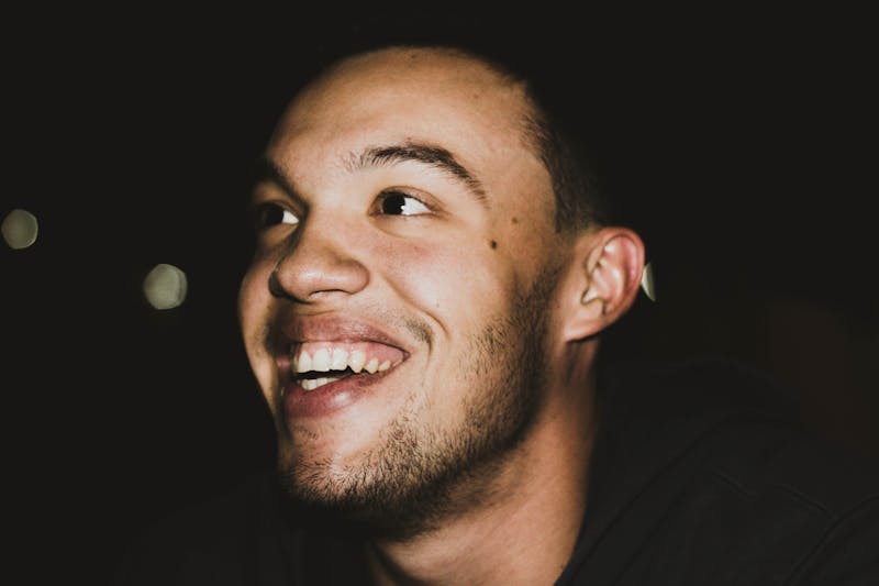 Trey's new smile